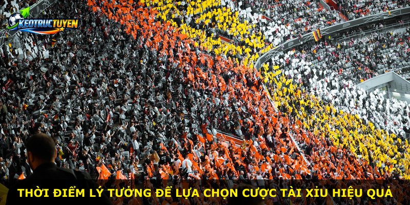 Thời điểm lý tưởng để lựa chọn cược tài xỉu hiệu quả