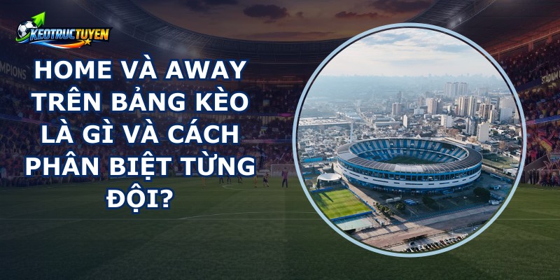 Home Và Away Trên Bảng Kèo