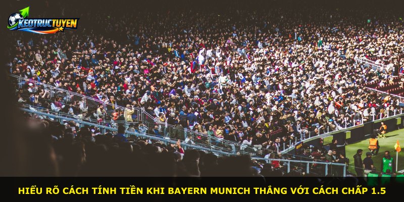 Hiểu rõ cách tính tiền khi Bayern Munich thắng với cách chấp 1.5