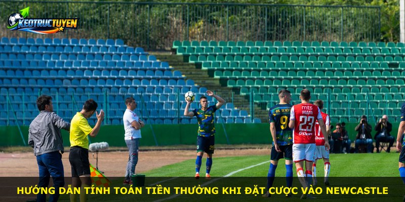 Hướng dẫn tính toán tiền thưởng khi đặt cược vào Newcastle